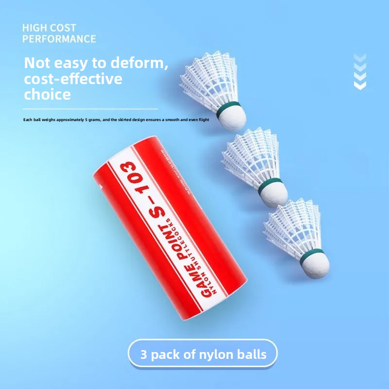 Badminton Nylon Shuttlecock - Kumpoo – balles de badminton en