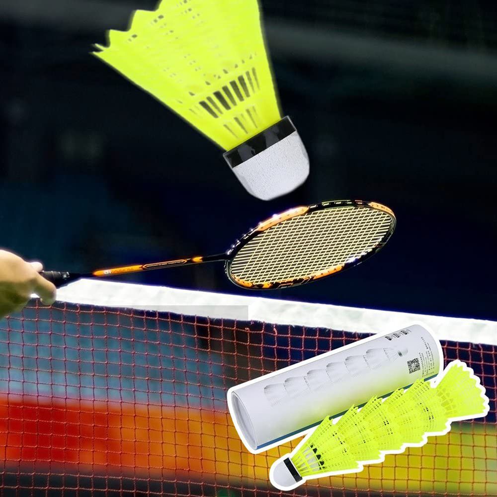 Volants de badminton en plasti - Badminton Nylon Shuttlecock avis et prix