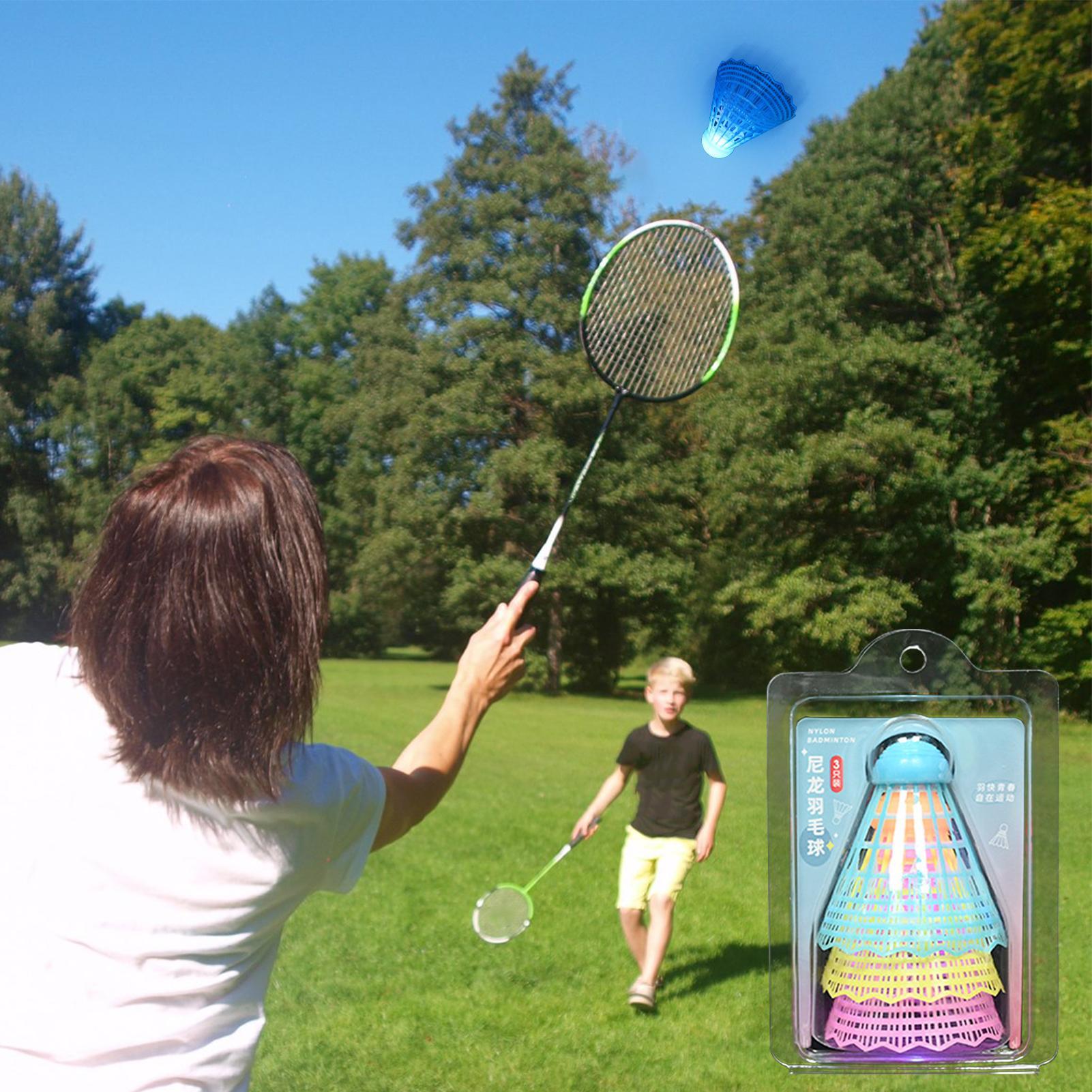 Lot de 3 volants de badminton  - Badminton Nylon Shuttlecock avis et prix