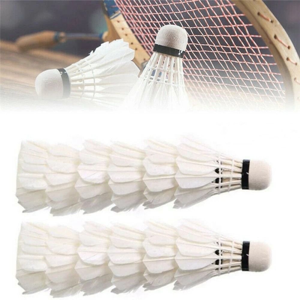 3/6/12 pièces volant de Badmin - Badminton Nylon Shuttlecock avis et prix