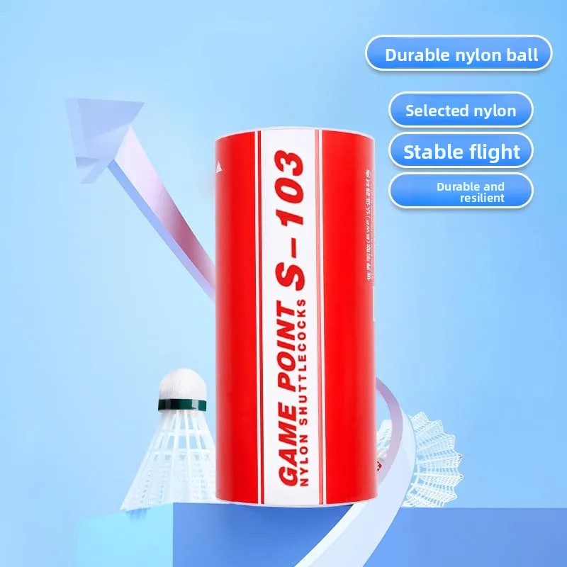 Kumpoo – balles de badminton e - Badminton Nylon Shuttlecock avis et prix