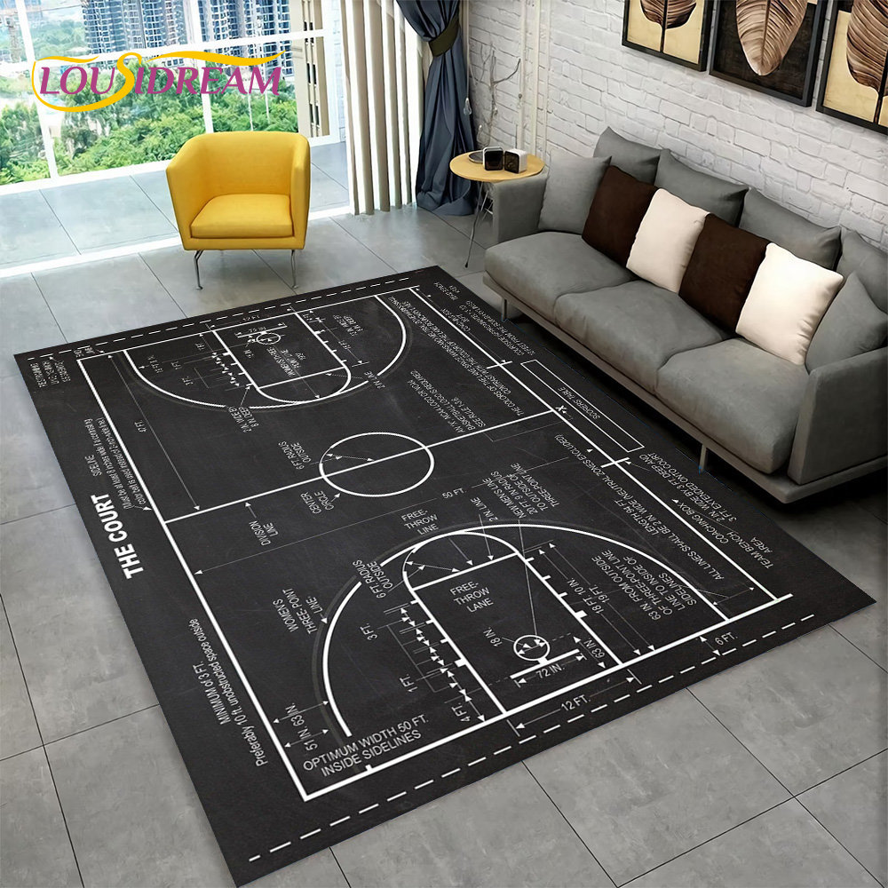 Tapis de basket-ball 3D pour e - Badminton Zone avis et prix