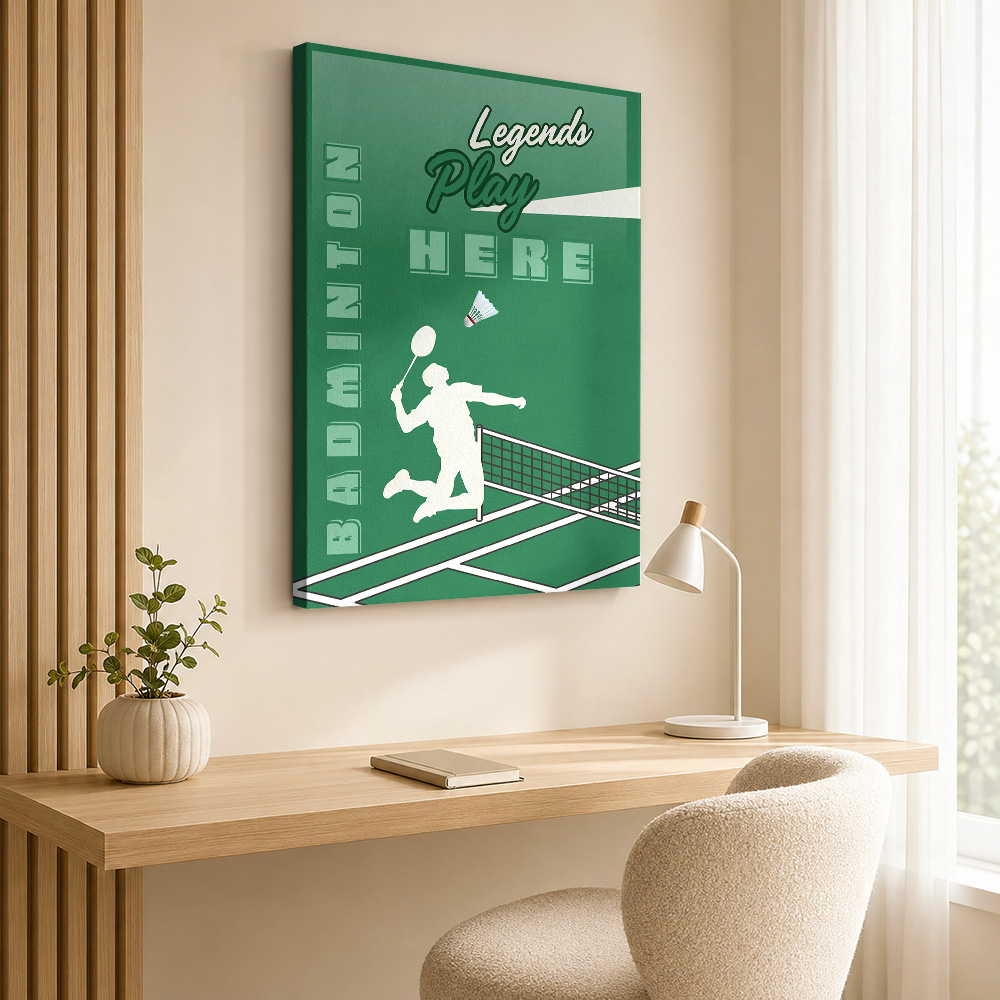 Affiche sur toile « Les légend - Badminton Legend avis et prix