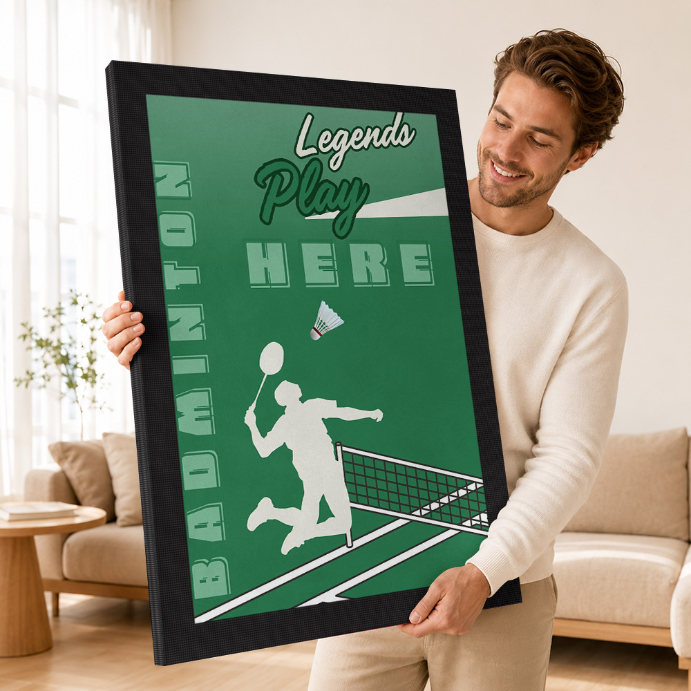 Affiche sur toile « Les légend - Badminton Legend avis et prix